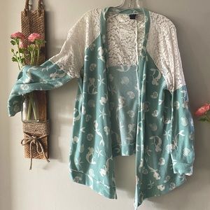 Disney Cardigan Little Mermaid XL